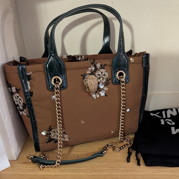 Kurt Geiger Handbags - Kurt Geiger NWT Brown and Green Tote
